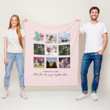 BFF Photo Collage Jellyfish Octopus Anpassningsbar