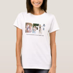 BFF Photo Collage Shirt för bästa vänner T Shirt<br><div class="desc">Det här är en skjorta med en fotokollage som spådomar ut ord BFF tillsammans med ett anpassningsbar-meddelande. Det här är perfektens gåva till din bästa vän för hennes födelsedag eller jul.</div>