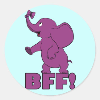 BFF! RUNT KLISTERMÄRKE