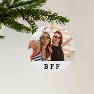 BFF:s bästa vänner för evigt anpassningsbar för fo Julgransprydnad Keramik