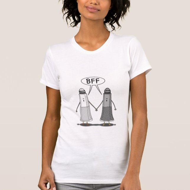 BFF saltar och pepprar T-shirt (Framsida)