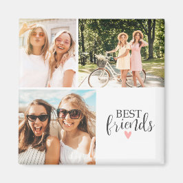 BFF-skriptfoto för bästa vänner i modern Chic Magnet