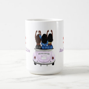 BFF Tre svarta kvinnor Kaffemugg