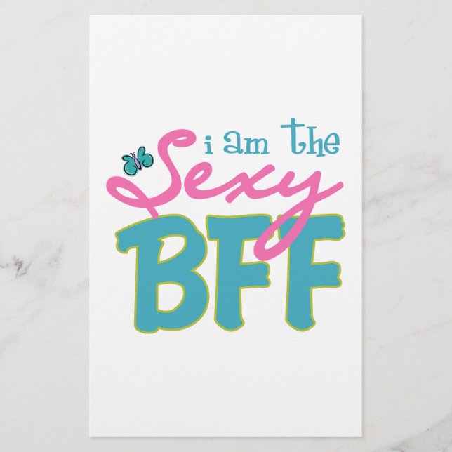 BFF-utskrift Brevpapper (Framsida)
