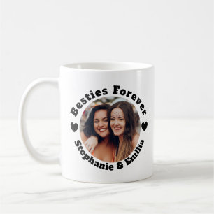 BFF-vänskap för bästa personlig-fotovänner Kaffemugg