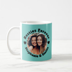 BFF-vänskap för bästa personlig-fotovänner Kaffemugg