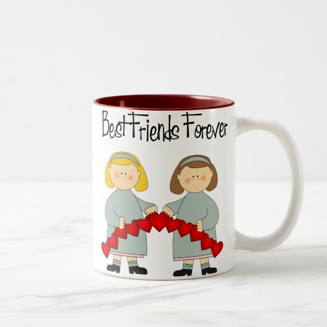 BFF-vänskapmugg Två-Tonad Mugg (Höger)