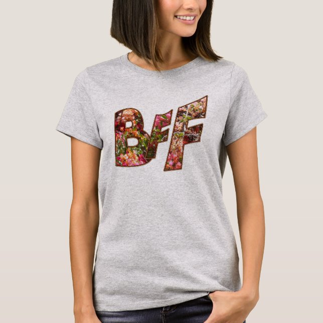 BFF Womens Ringer T-Shirt (Framsida)