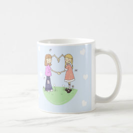 BFFS för evigt Kaffemugg