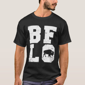 Bflo Distress Buffalo Ny T Shirt