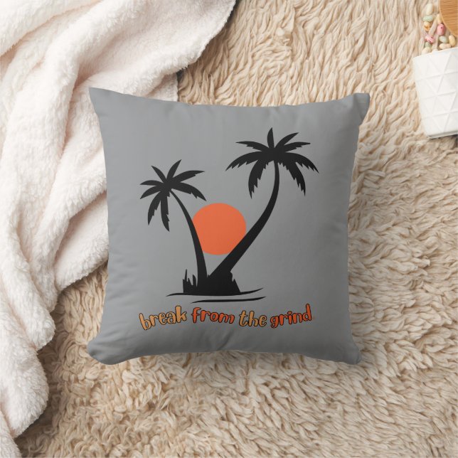 BFTG-fyllning med två svarta Handflatan Kudde (Filt)