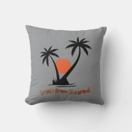 BFTG-fyllning med två svarta Handflatan Kudde