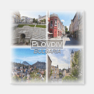 BG0014 Europe, Bulgarien, Plovdiv, Fridge Magnet
