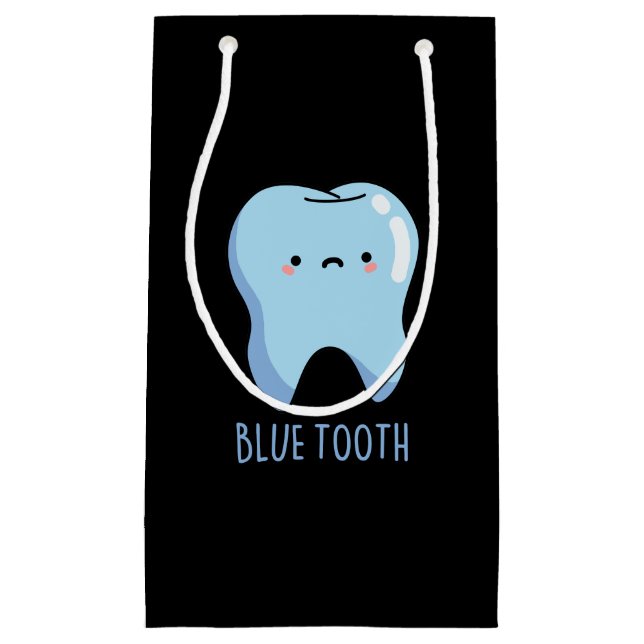 BG för Bluetooth Funny Technical Blue Tooth Pun Mö (Framsidan)