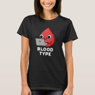 BG-Mörk BG för blodtypsfunktionen BG för blodtappn T Shirt