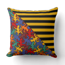 BG Rand Mönster wride black + geckos mosaic