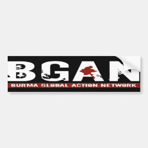 BGANBUMERSTICKER BILDEKAL
