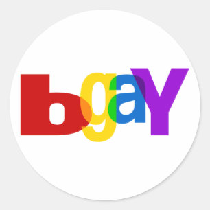 bGay Runt Klistermärke