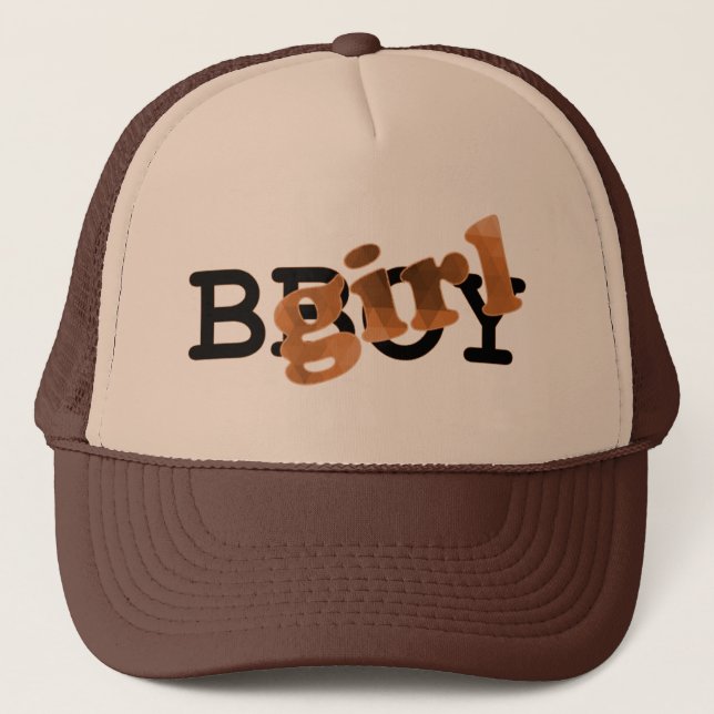 BGirl Hat Truckerkeps (Framsida)