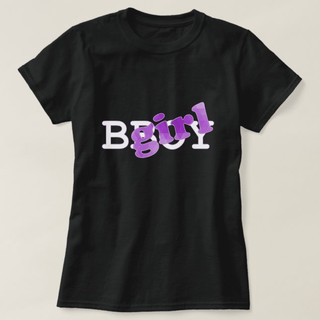 BGirl Shirt Tee (Design framsida)
