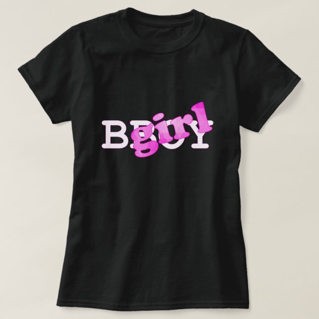 BGirl Shirt Tee Shirt (Design framsida)