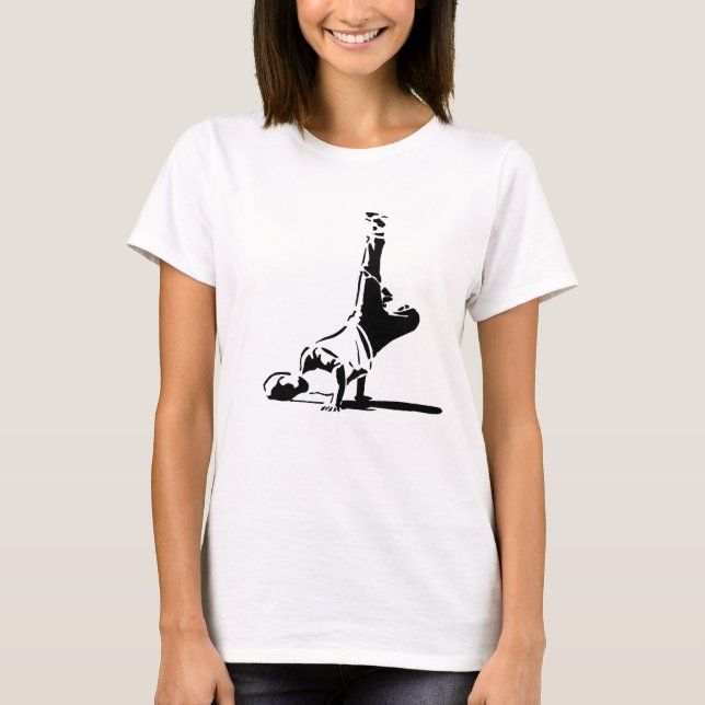 BGirl Silhouette Shirt Tee Shirt (Framsida)