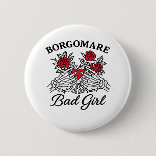 Bgm Bad Girl II Classic - Skeleton Heart Händer Knapp