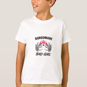 Bgm Bad Girl II - Skeleton Heart Händer T Shirt