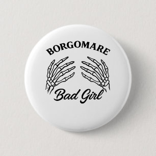 Bgm Bad Girl - Skeleton Heart Händer Knapp