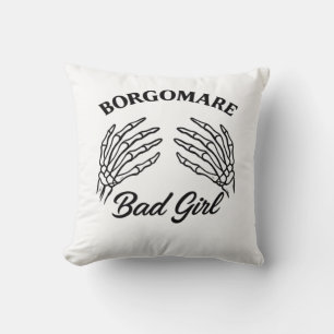 Bgm Bad Girl - Skeleton Heart Händer Kudde