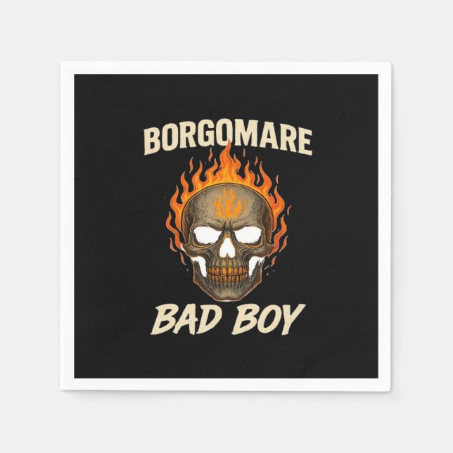 Bgm Bad - Skeleton Händer Heart Pappersservett (Framsidan)