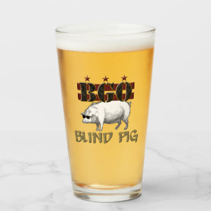 BGO Blind Gris Beer Glass Glaskopp