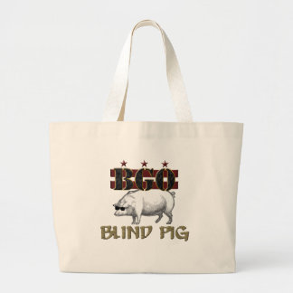 BGO Blind Gris Jumbo Tote Bag Tygkasse