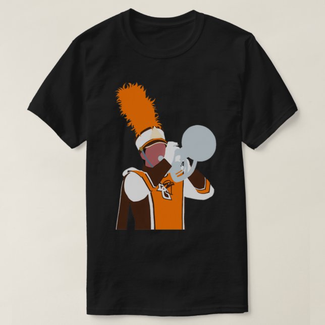 BGSU Falcon Marching Band Euphonium T Shirt (Design framsida)
