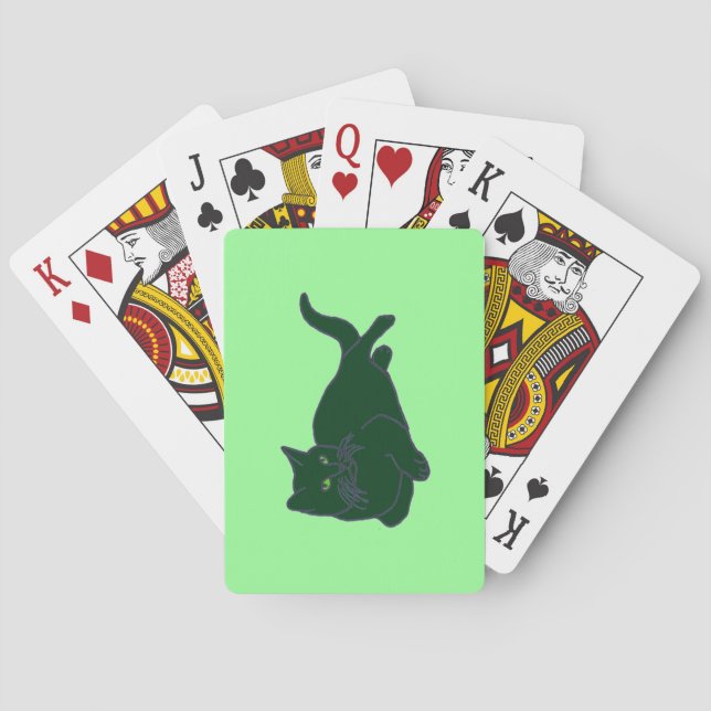 BH Kattunge kort Spel Kort (Baksidan)