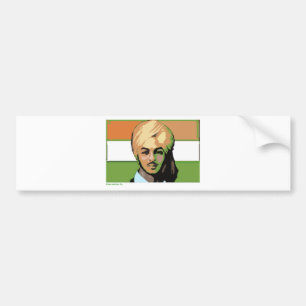 Bhagat Singh: En revolutionär hjälte Bildekal