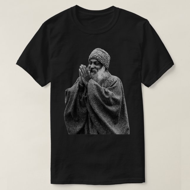 Bhagwan Rajneesh Classic TShirt T Shirt (Design framsida)