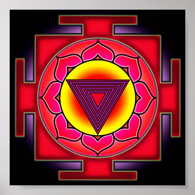 Bhairavi Yantra Poster (Framsidan)