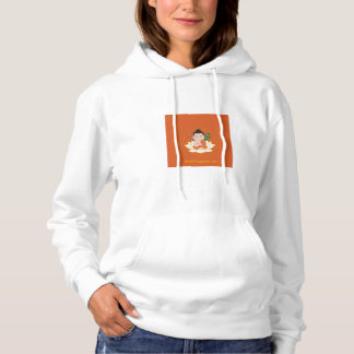 BhaktiYogaMonk Kvinnlig Hoodie T Shirt
