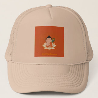 BhaktiYogaMonk Truckerkeps med logotyp