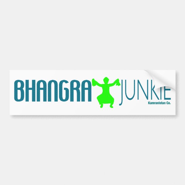 Bhangra knarkare bildekal (Framsidan)