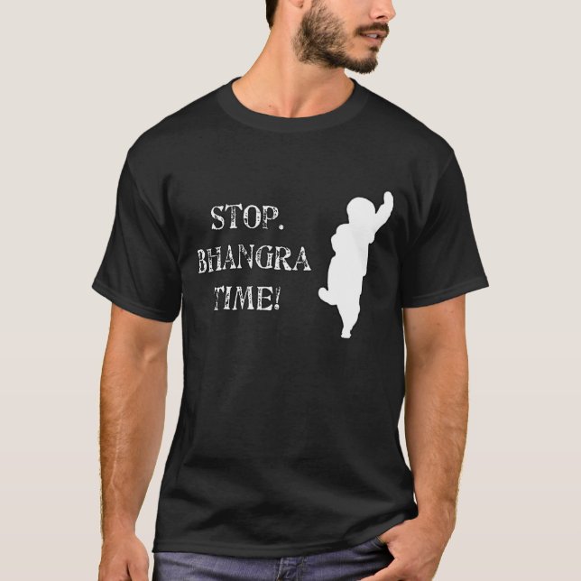 Bhangra tid tee shirt (Framsida)