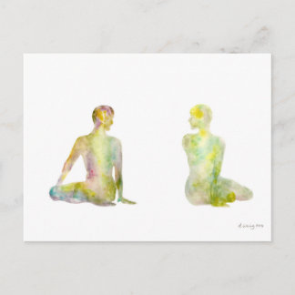 Bharadvajas twist-postkort vykort