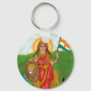 Bharat Mata-nyckelring Nyckelring