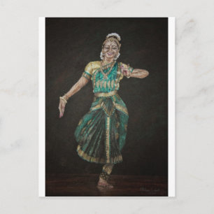 Bharatanatyam Dancer Vykort