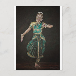 Bharatanatyam Dancer Vykort