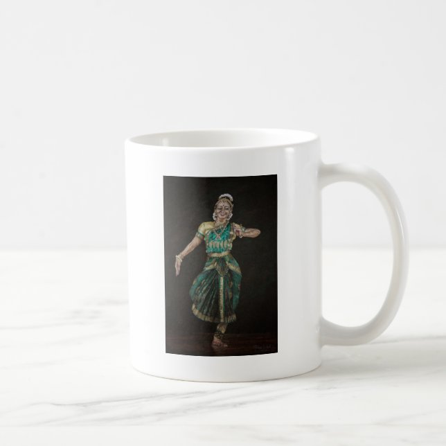 Bharatanatyam dansare kaffemugg (Höger)