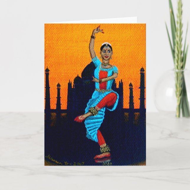 "Bharatanatyam ", Kort (Framsida)