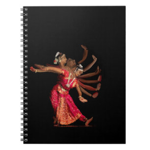 Bharatanatyam räcker rörelse - 121 anteckningsbok
