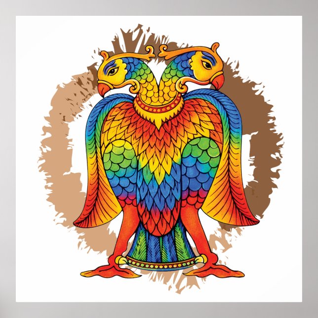 Bherunda bird poster (Framsidan)